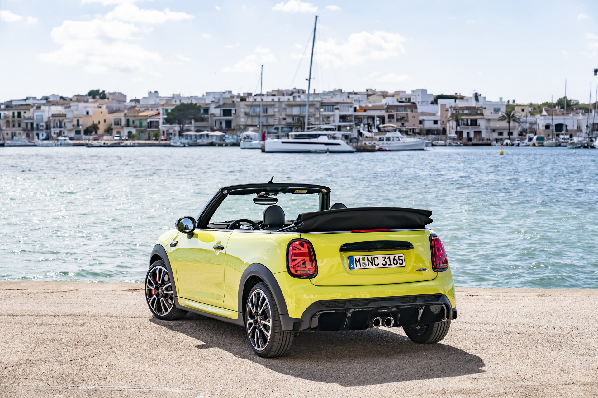 Download 2022 MINI John Cooper Works Cabrio - Rear HD Wallpaper 1920x1280 #30