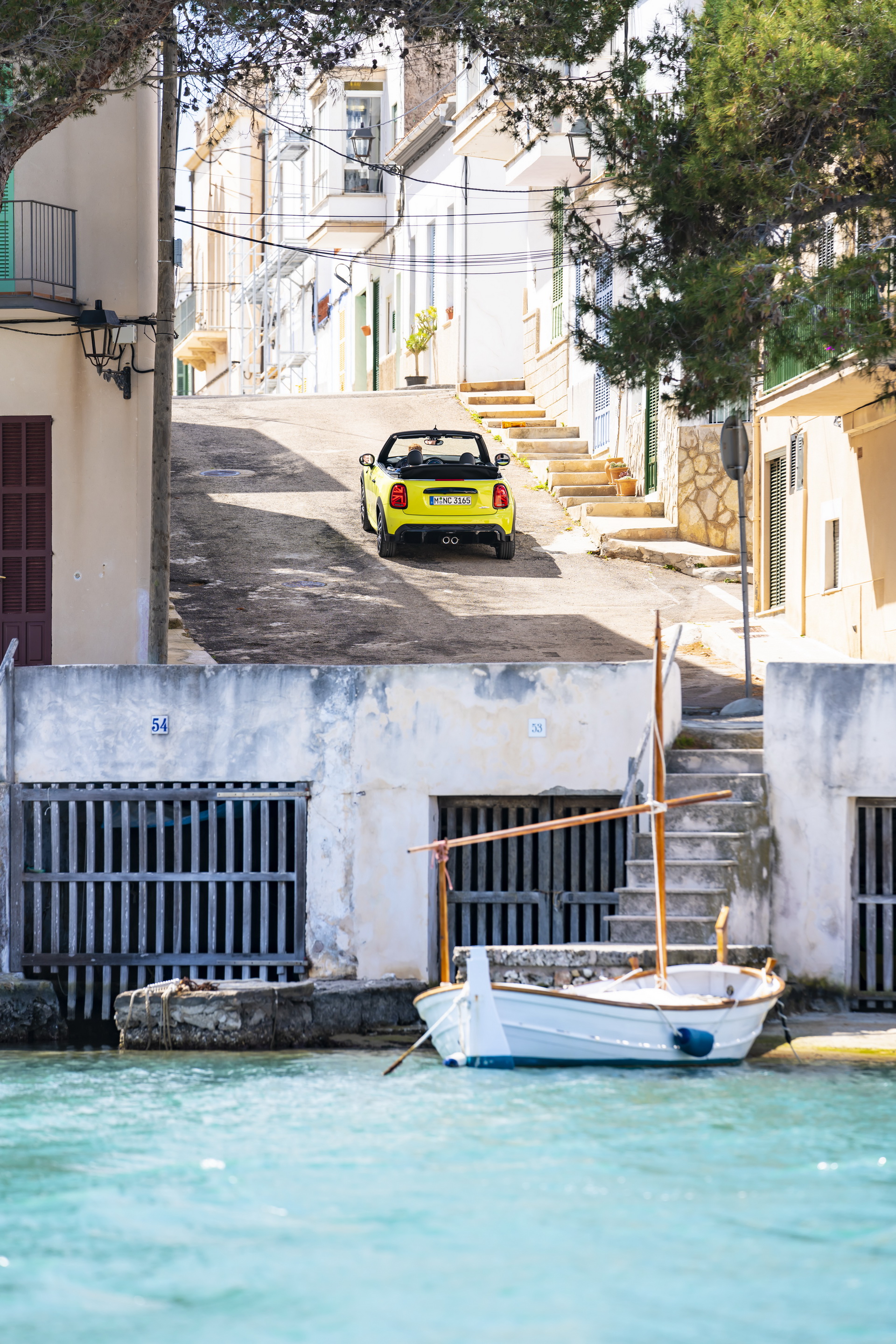 Download 2022 MINI John Cooper Works Cabrio - Side HD Phone Wallpaper 1920x2879 #37