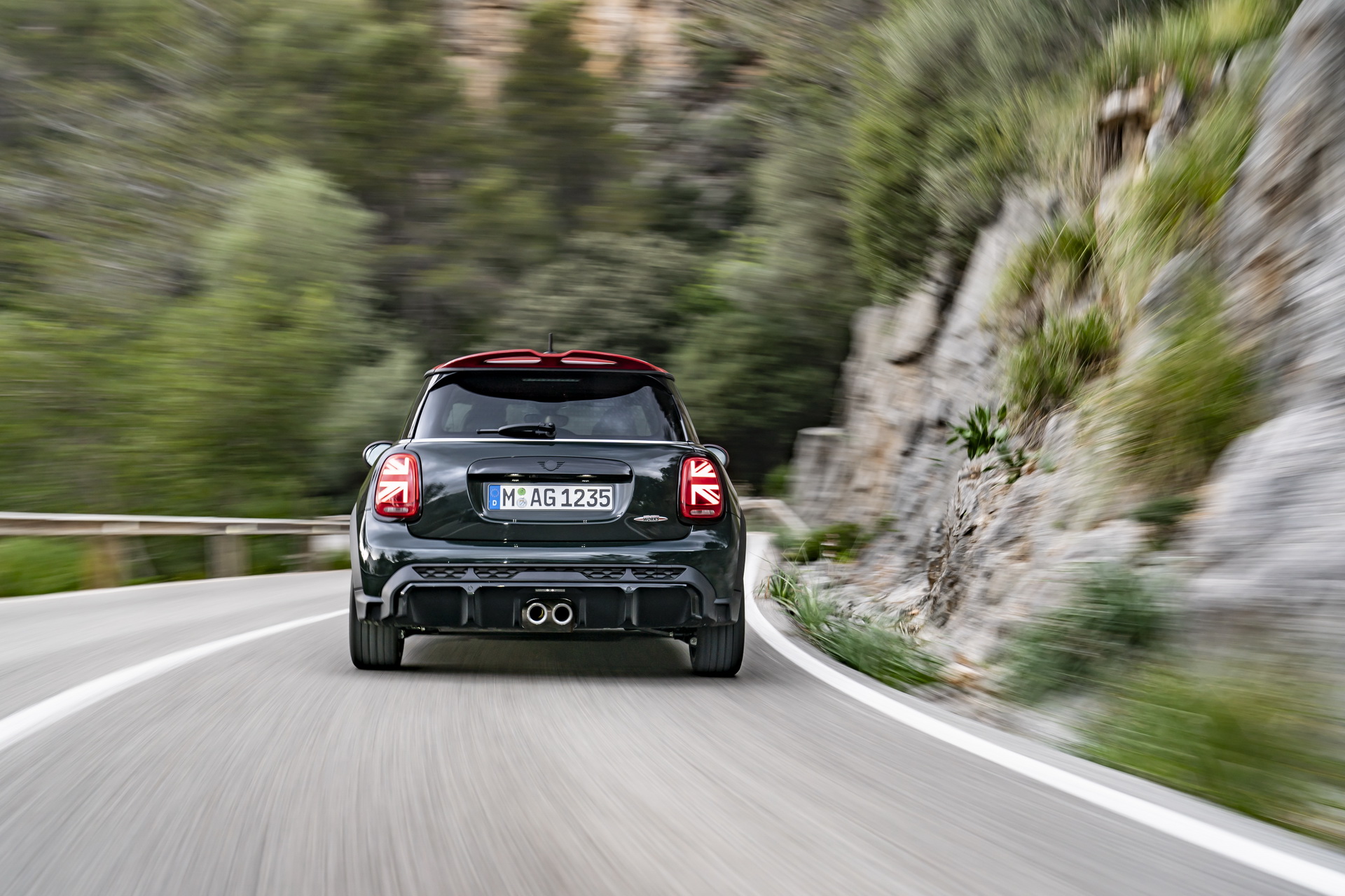 Download 2022 MINI John Cooper Works - Rear HD Wallpaper 1920x1280 #24