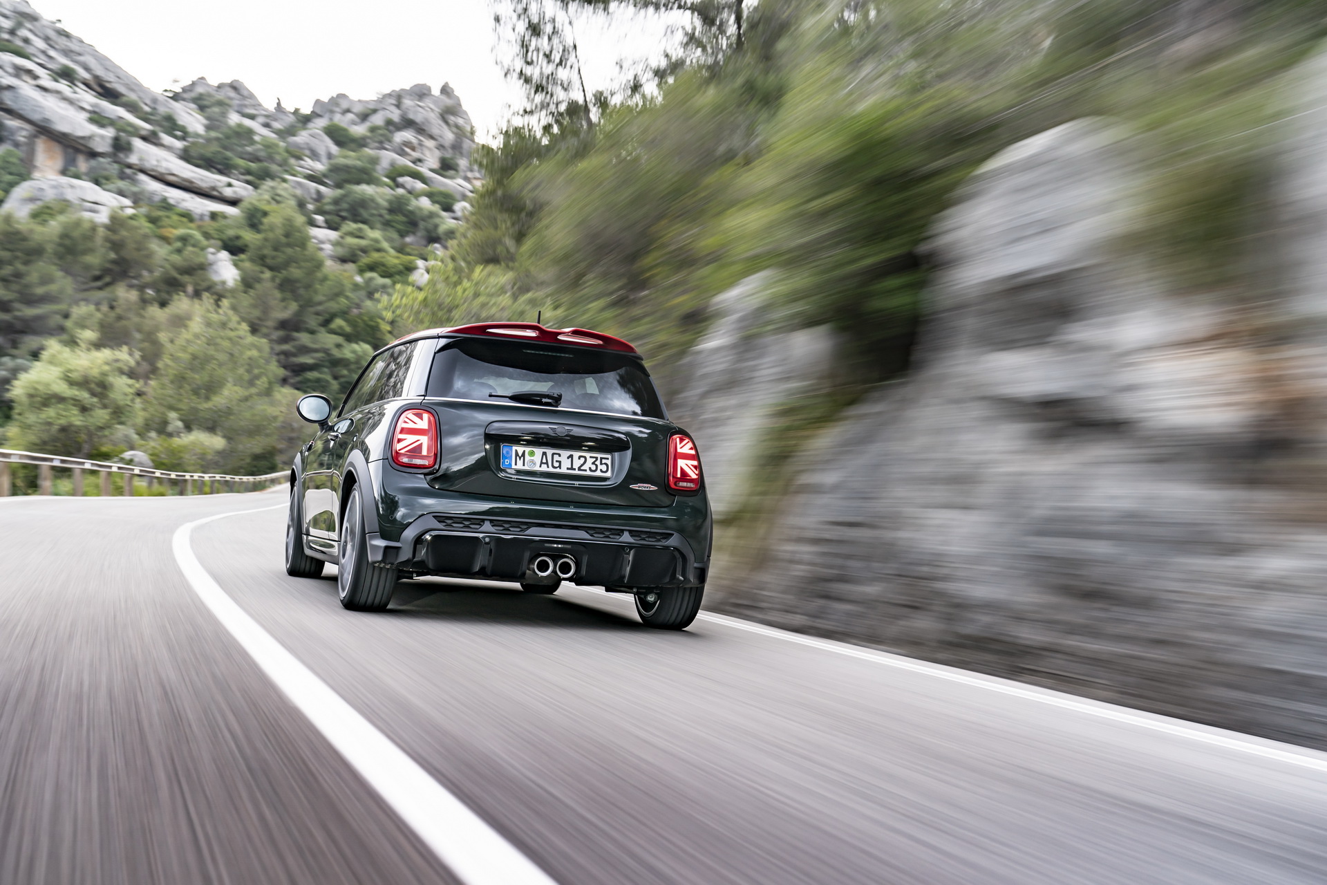 Download 2022 MINI John Cooper Works - Rear HD Wallpaper 1920x1280 #26