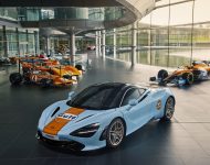 2022 McLaren 720S Gulf Theme by MSO - Front Three-Quarter Wallpaper 190x150