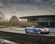2022 McLaren 720S Gulf Theme by MSO - Front Three-Quarter Wallpaper 190x150