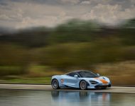 2022 McLaren 720S Gulf Theme by MSO - Front Three-Quarter Wallpaper 190x150