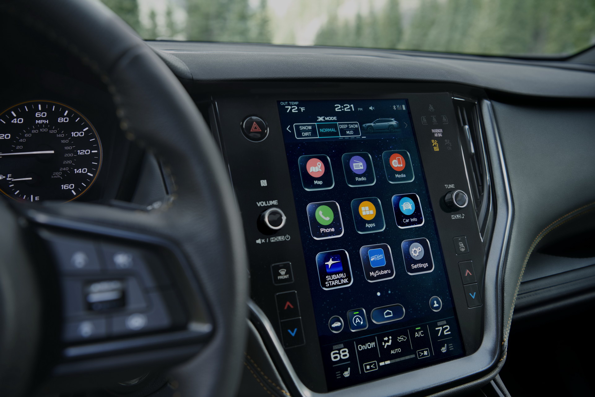 Download 2022 Subaru Outback Wilderness - Central Console HD Wallpaper 1922x1281 #43