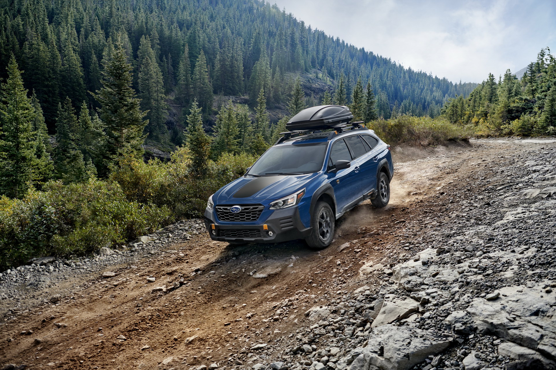 Download 2022 Subaru Outback Wilderness - Front Three-Quarter HD Wallpaper 1922x1281 #4