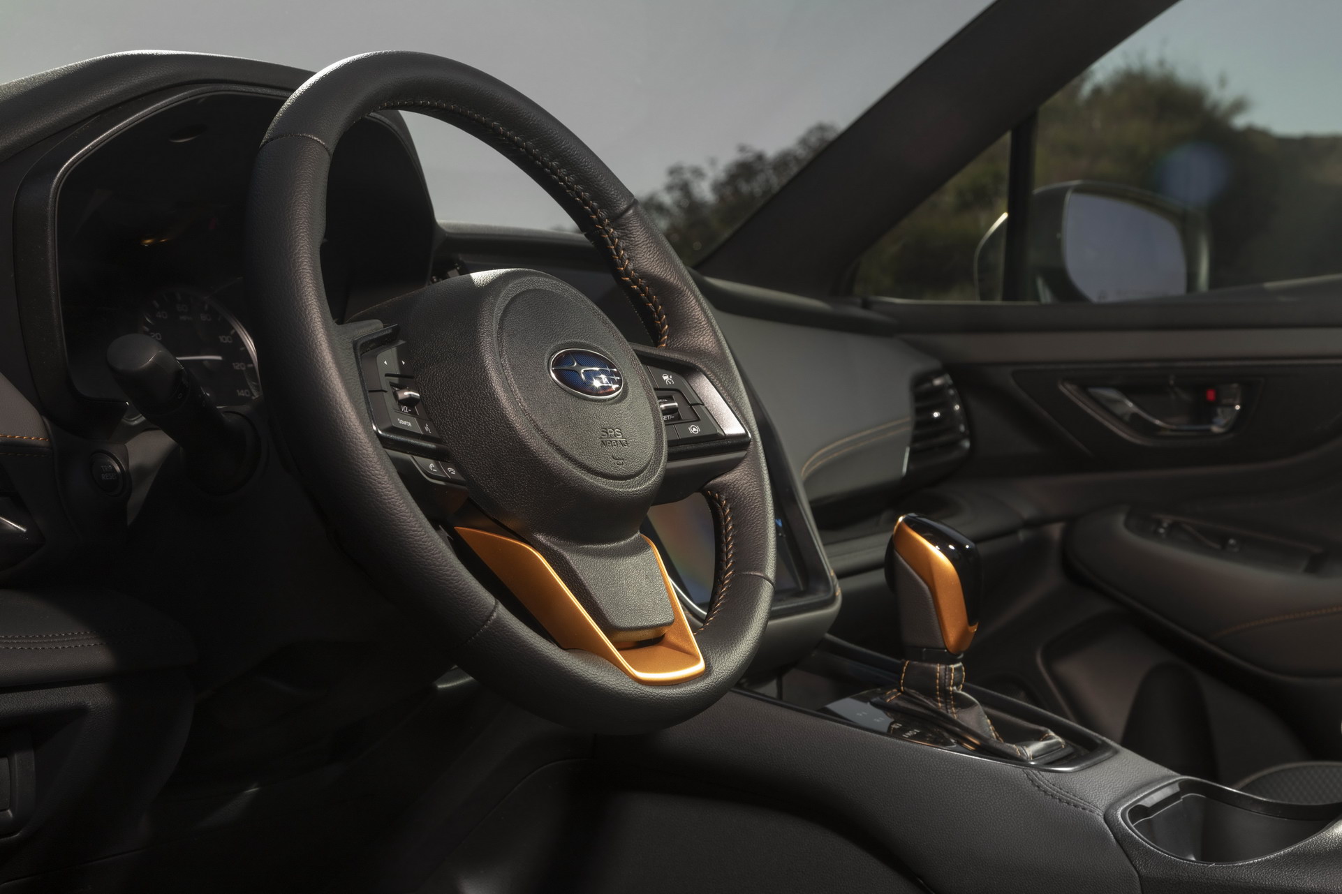 Download 2022 Subaru Outback Wilderness - Interior, Steering Wheel HD Wallpaper 1922x1281 #59