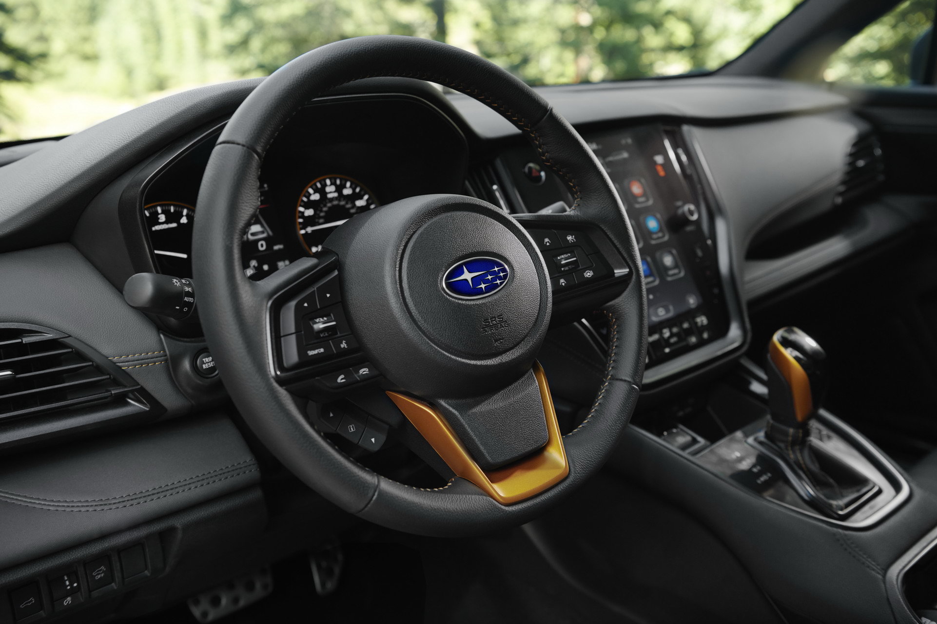 Download 2022 Subaru Outback Wilderness - Interior, Steering Wheel HD Wallpaper 1922x1281 #60