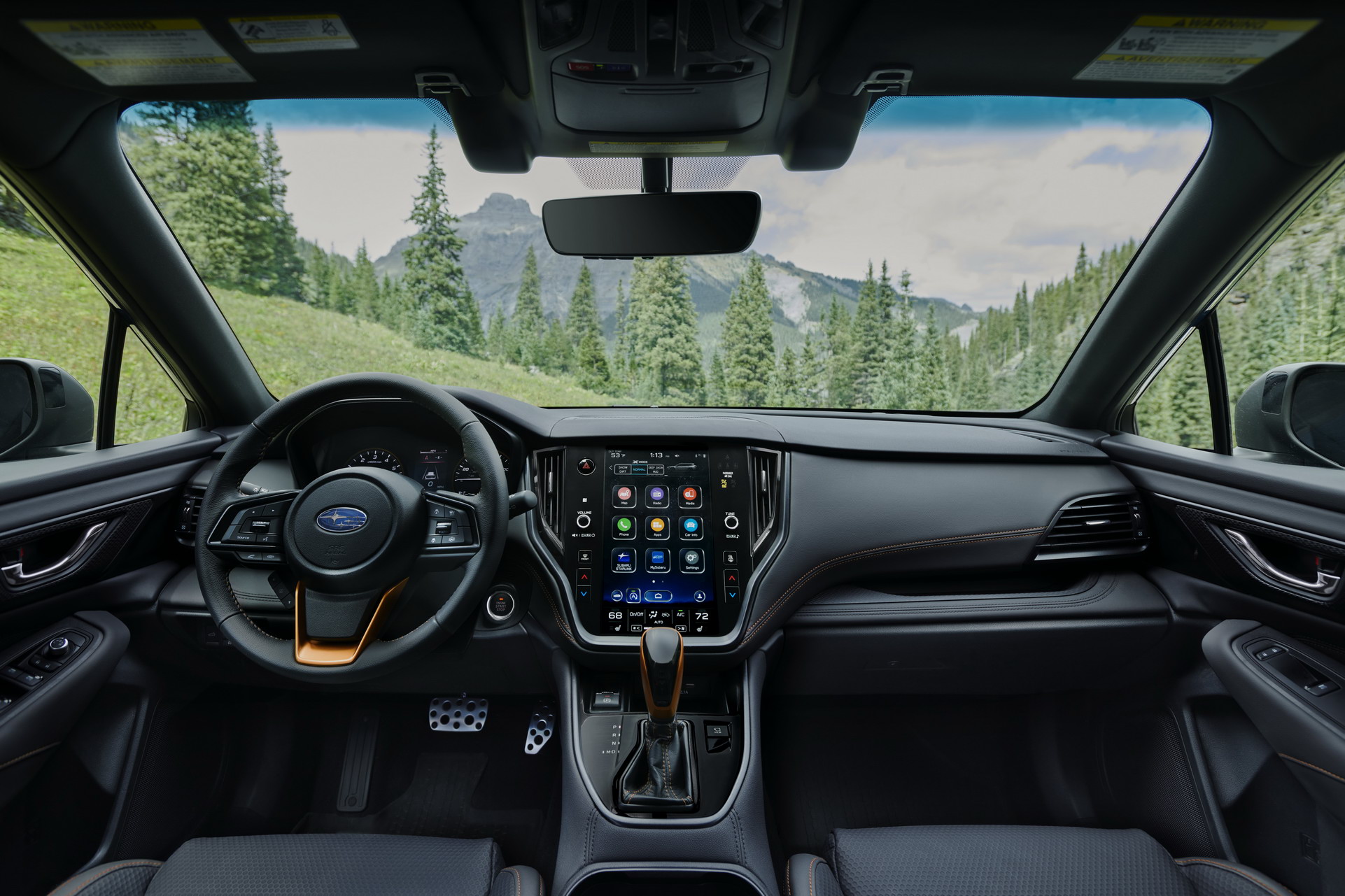 Download 2022 Subaru Outback Wilderness - Interior HD Wallpaper 1922x1281 #44