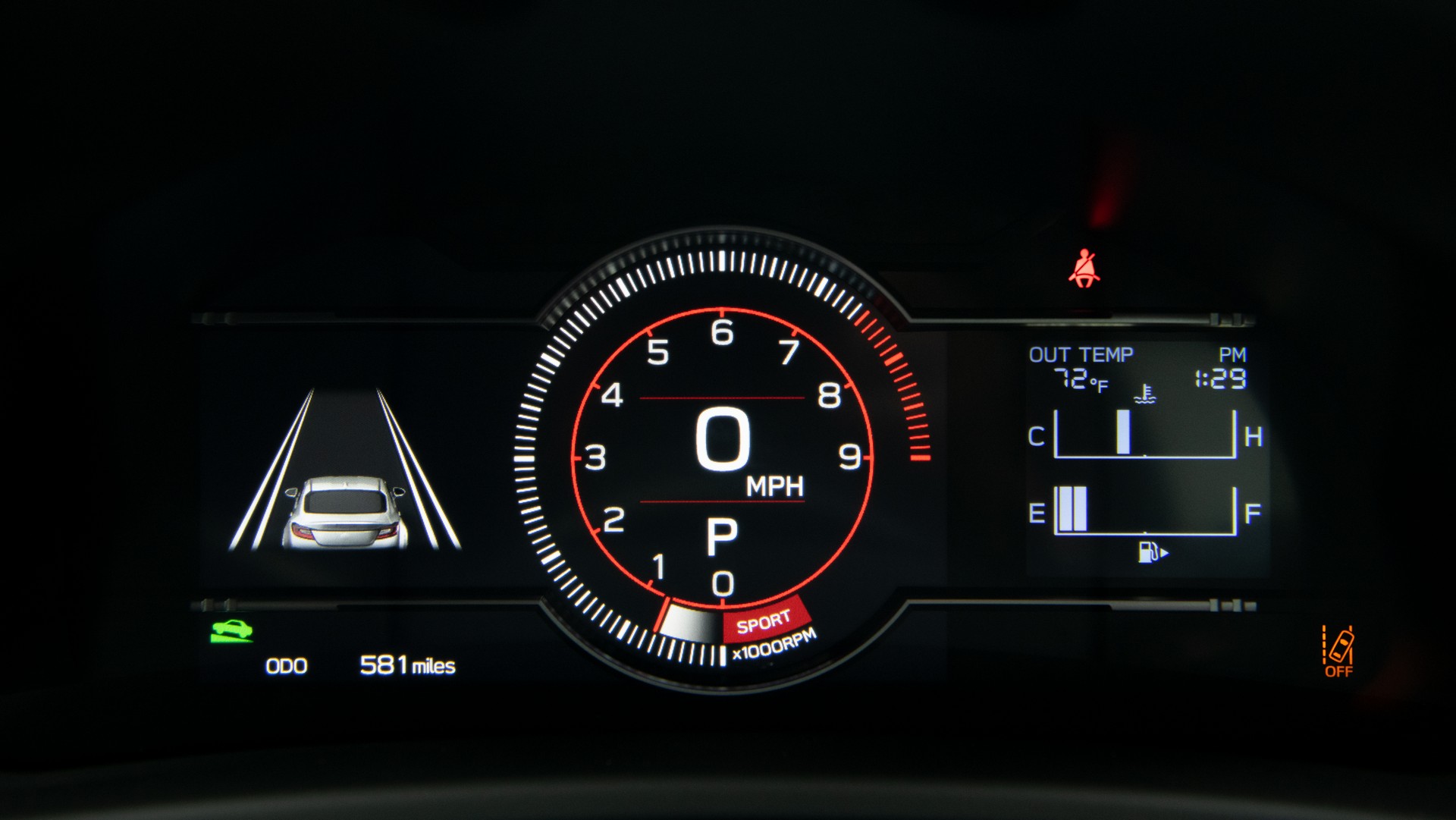 Download 2022 Toyota GR 86 - Digital Instrument Cluster HD Wallpaper 1920x1081 #84