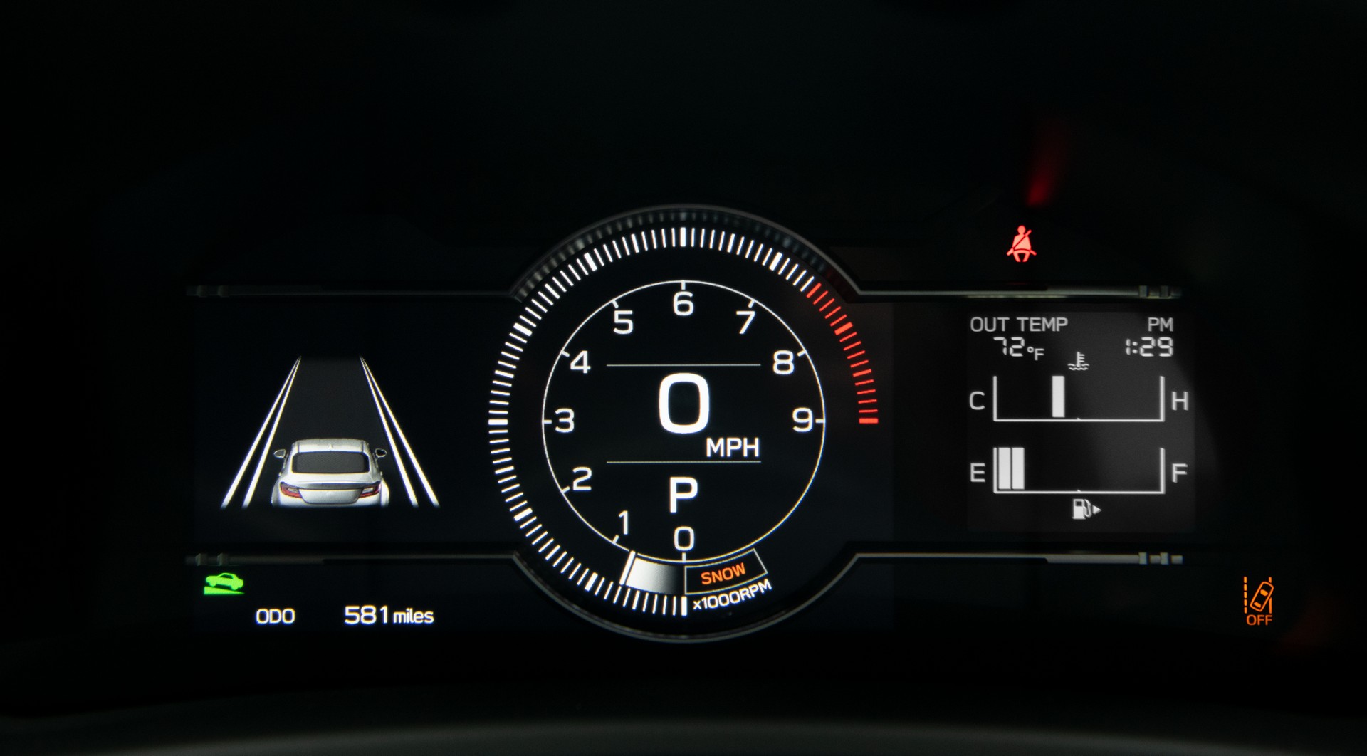 Download 2022 Toyota GR 86 - Digital Instrument Cluster HD Wallpaper 1920x1062 #85