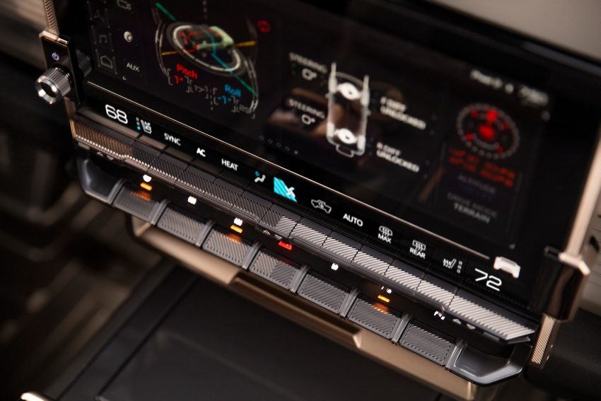 2024 GMC Hummer EV SUV - Central Console Wallpaper 850x567 #35
