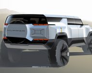 2024 GMC Hummer EV SUV - Design Sketch Wallpaper 190x150