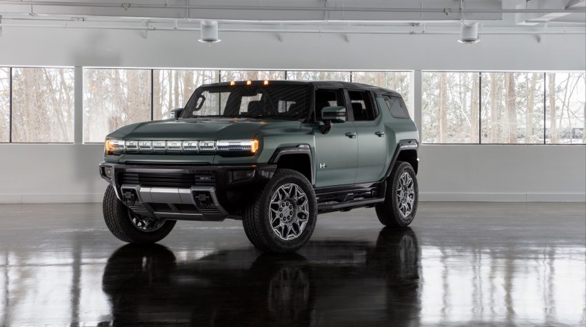 2024 GMC Hummer EV SUV - Front Three-Quarter Wallpaper 850x475 #21