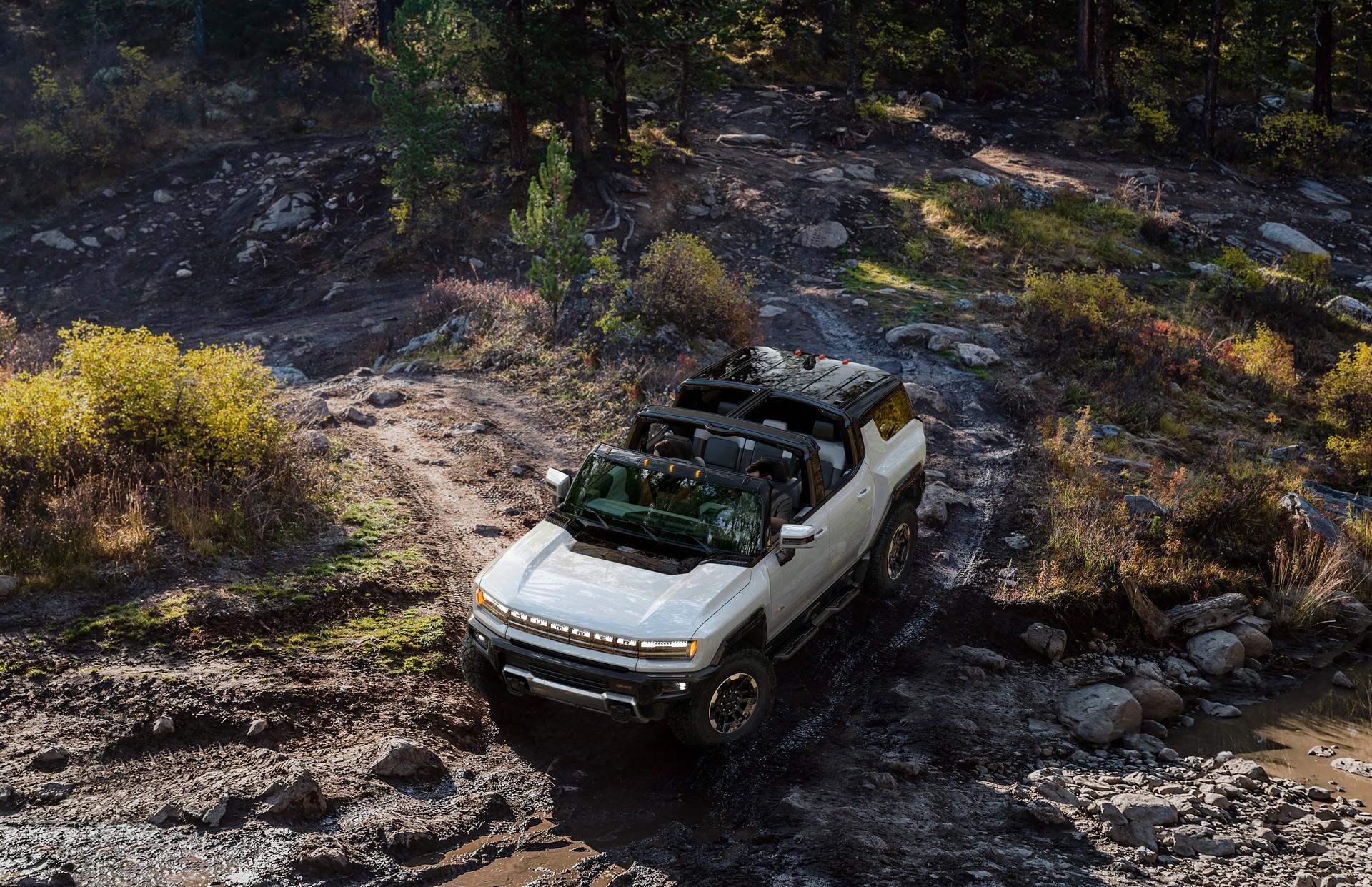 Download 2024 GMC Hummer EV SUV - Top HD Wallpaper 1920x1241 #14