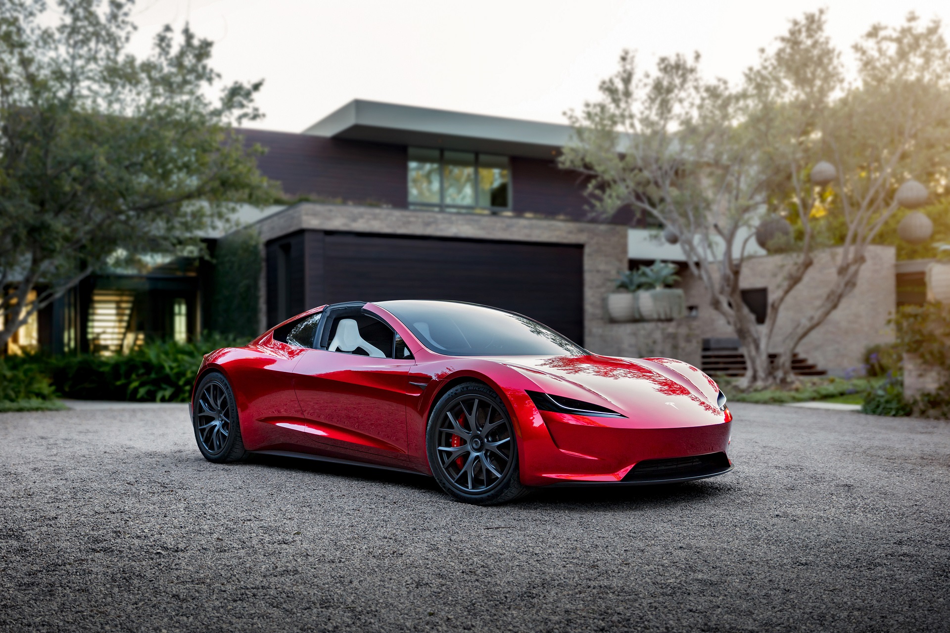 Download 2020 Tesla Roadster - Front Three-Quarter HD Wallpaper 1920x1280 #13