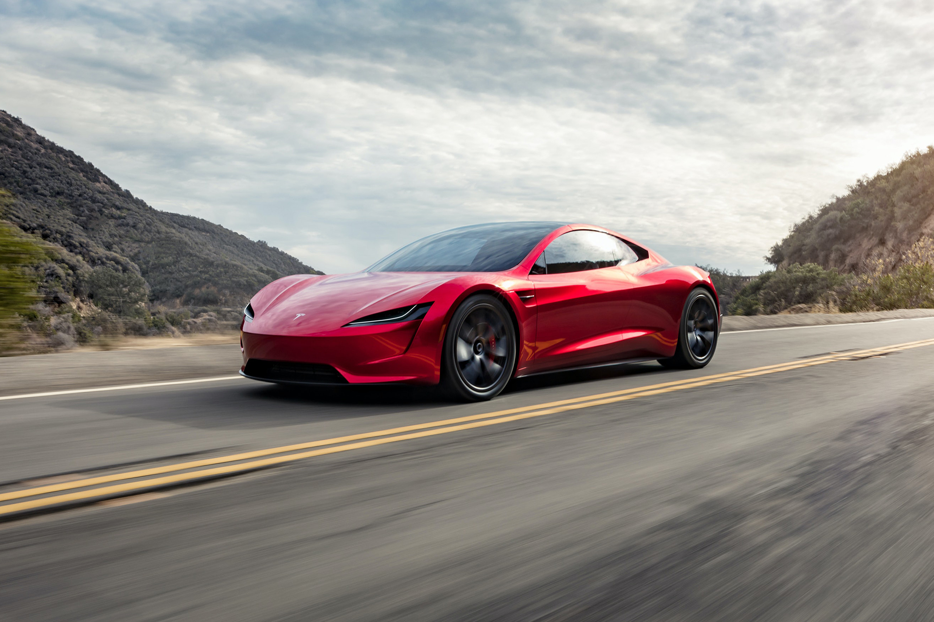 Download 2020 Tesla Roadster - Front Three-Quarter HD Wallpaper 1920x1280 #4