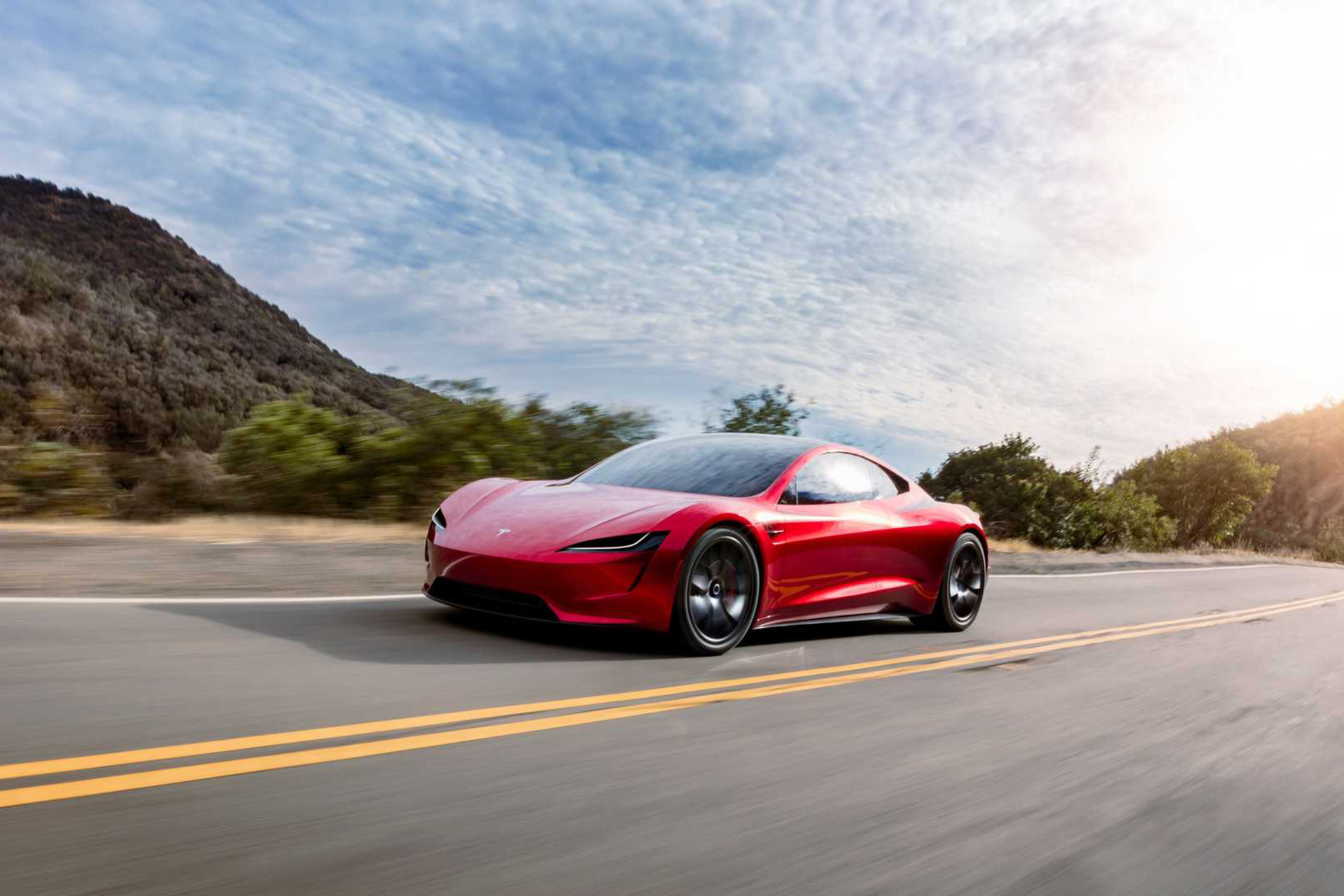 Download 2020 Tesla Roadster - Front Three-Quarter HD Wallpaper 1920x1280 #6