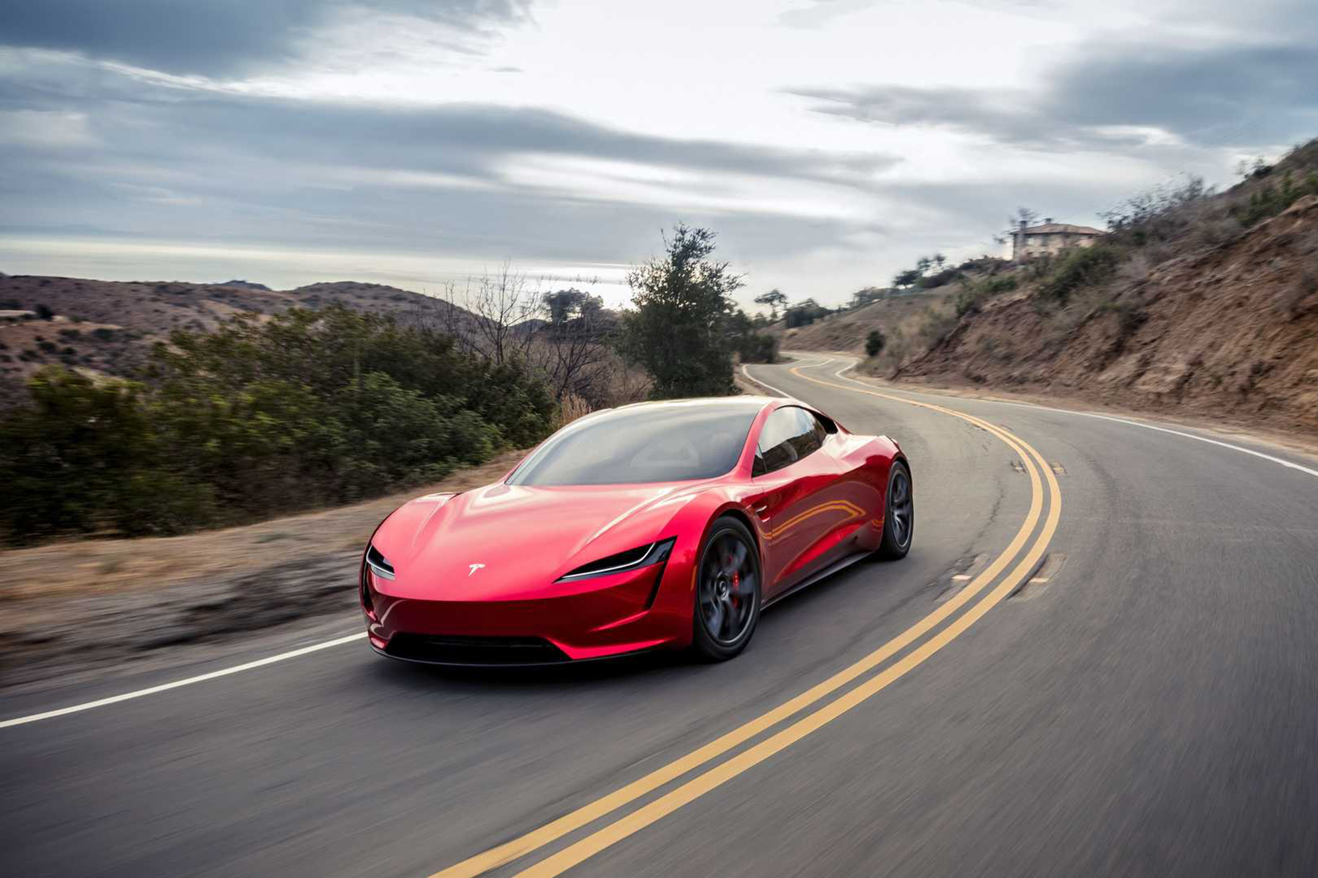 Download 2020 Tesla Roadster - Front Three-Quarter HD Wallpaper 1920x1280 #7