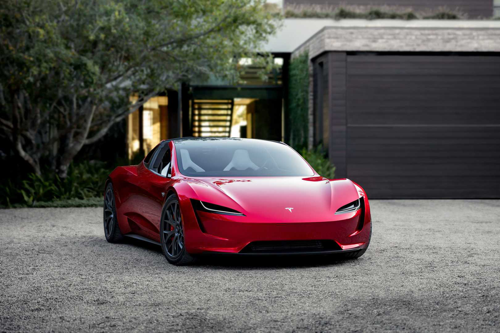 Download 2020 Tesla Roadster - Front HD Wallpaper 1920x1280 #12