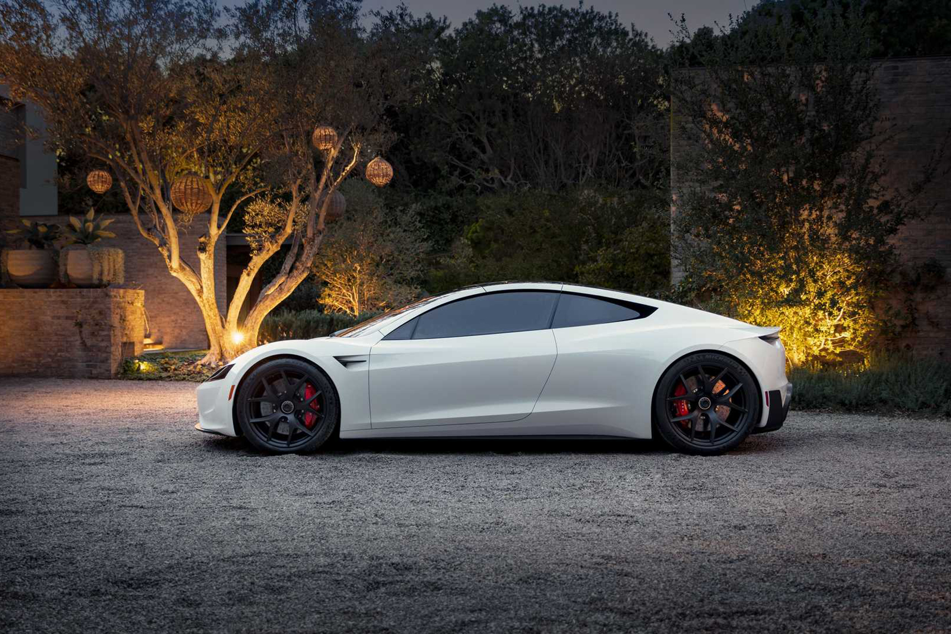 Download 2020 Tesla Roadster - Side HD Wallpaper 1920x1280 #14