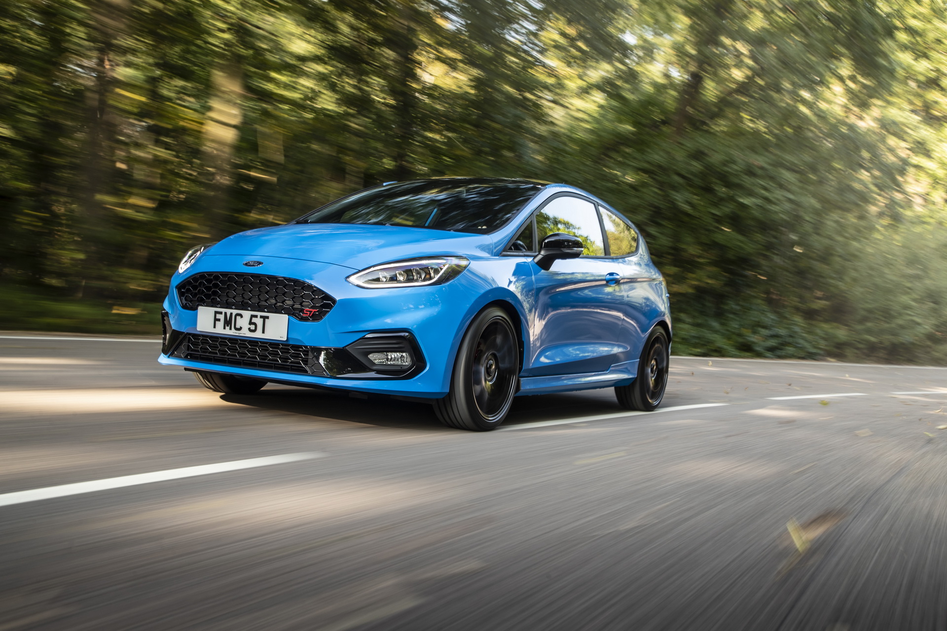 Download 2021 Ford Fiesta ST Edition - Front Three-Quarter HD Wallpaper 1920x1280 #1