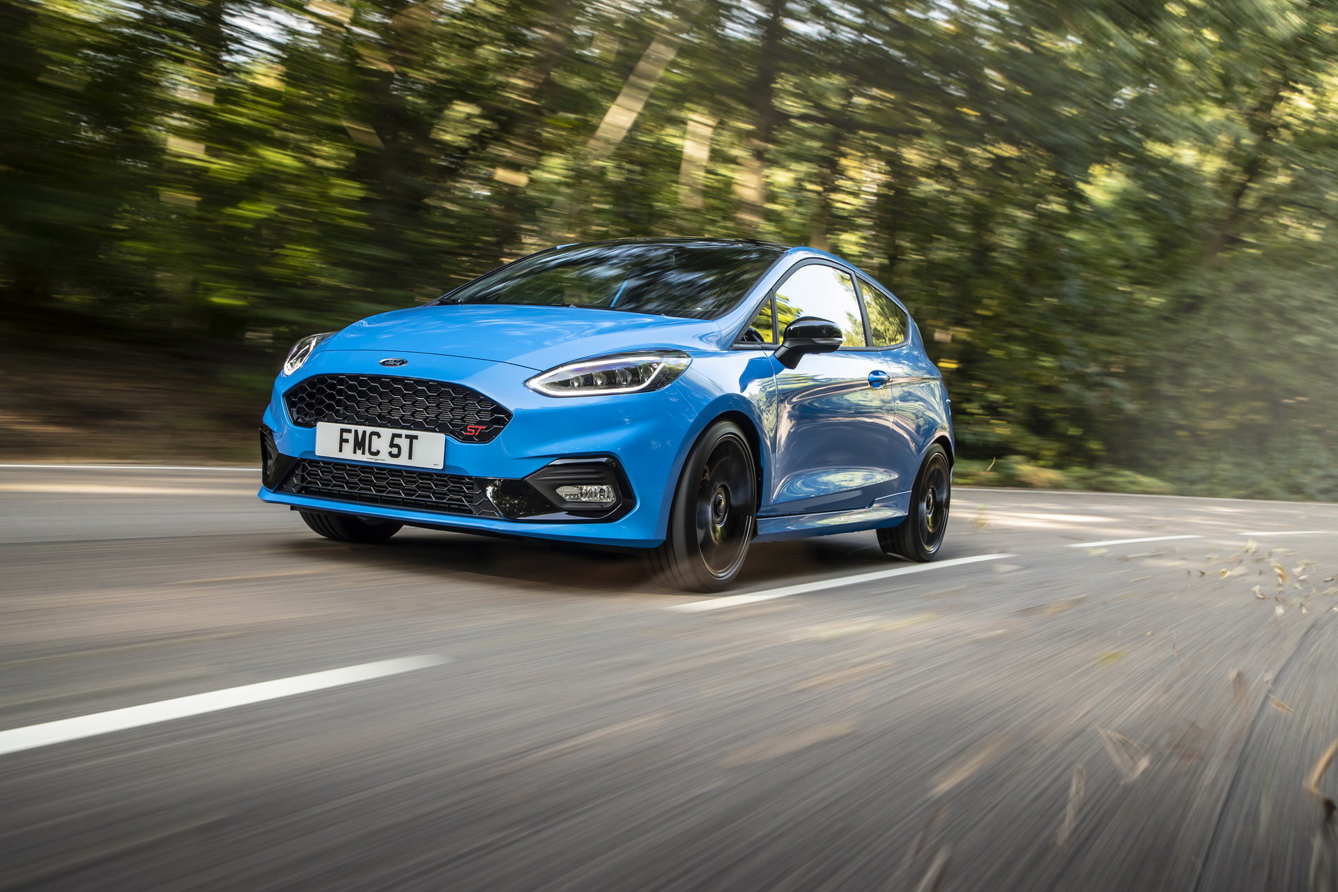 Download 2021 Ford Fiesta ST Edition - Front Three-Quarter HD Wallpaper 1920x1280 #2