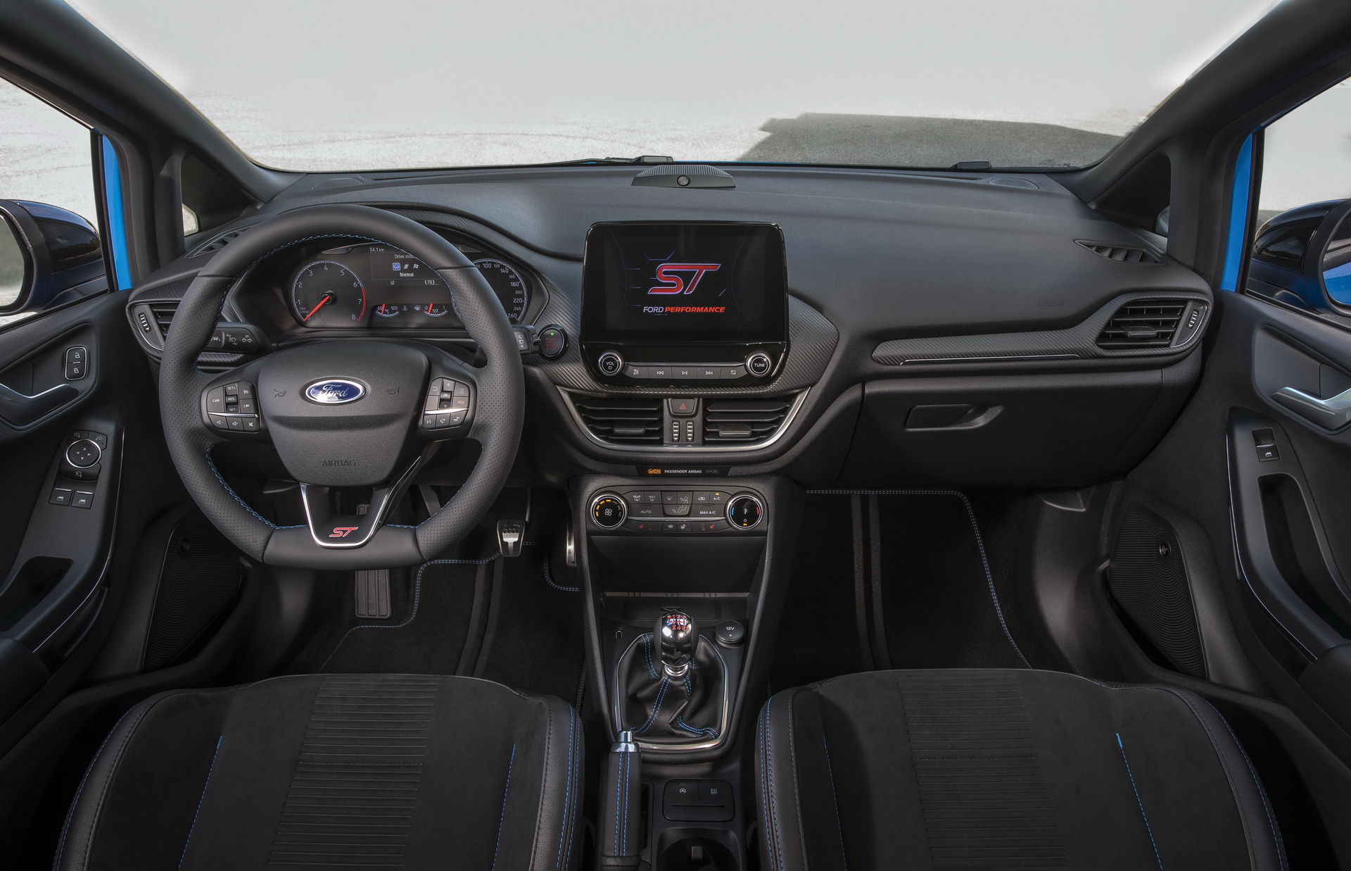 Download 2021 Ford Fiesta ST Edition - Interior, Cockpit HD Wallpaper 1920x1237 #42