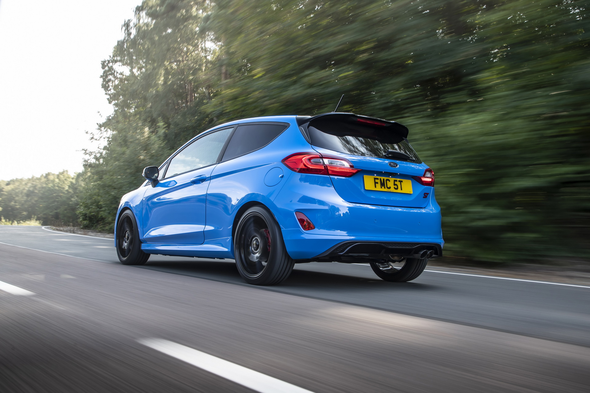 Download 2021 Ford Fiesta ST Edition - Rear Three-Quarter HD Wallpaper 1920x1280 #24