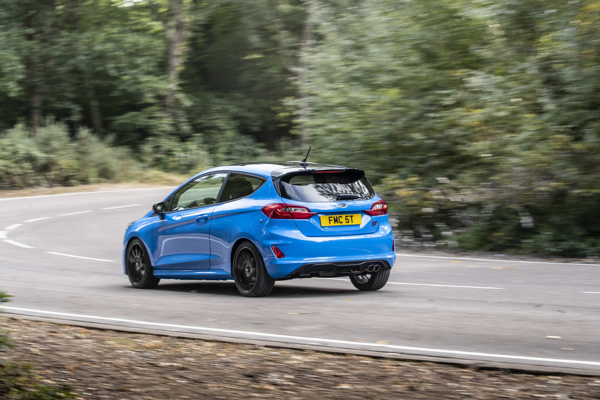 Download 2021 Ford Fiesta ST Edition - Rear Three-Quarter HD Wallpaper 1920x1280 #26