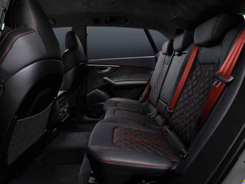 2022 Audi Q7 competition plus - Interior, Rear Seats Wallpaper 850x638 #32