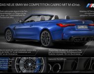 2022 BMW M4 Competition Convertible M xDrive - Infographics Wallpaper 190x150