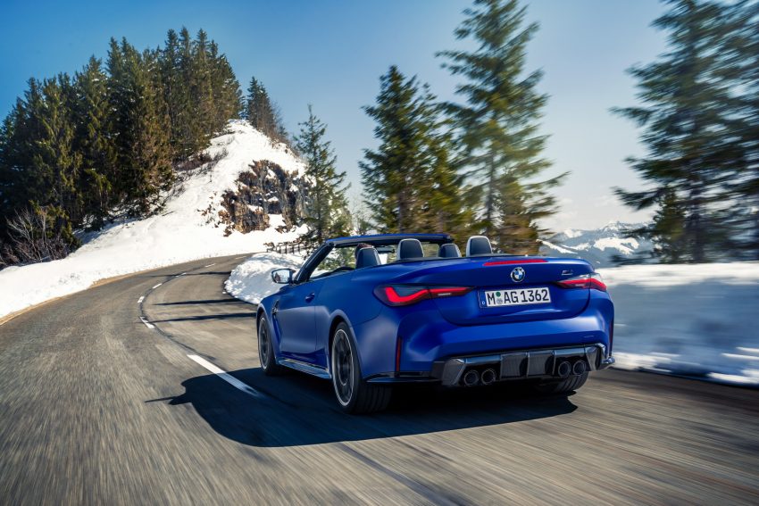 2022 BMW M4 Competition Convertible M xDrive - Rear Three-Quarter Wallpaper 850x567 #22