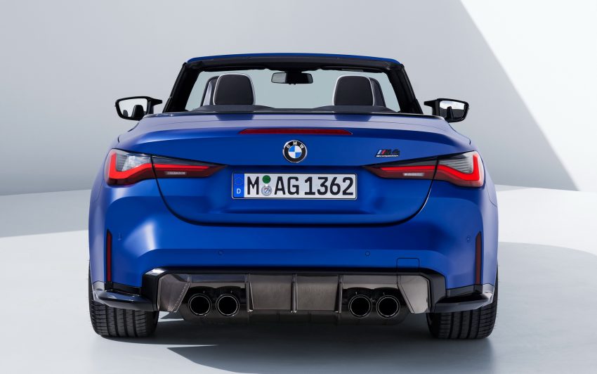 2022 BMW M4 Competition Convertible M xDrive - Rear Wallpaper 850x532 #31