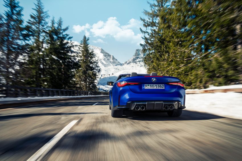2022 BMW M4 Competition Convertible M xDrive - Rear Wallpaper 850x567 #7