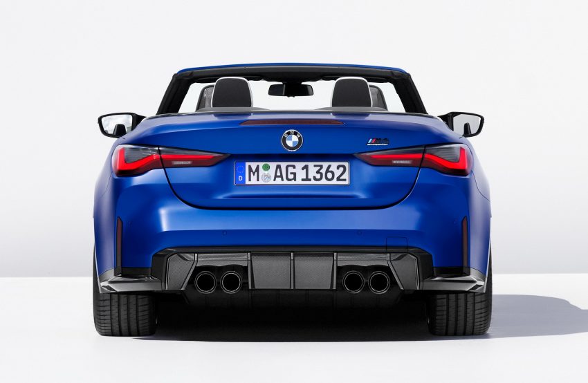 2022 BMW M4 Competition Convertible M xDrive - Rear Wallpaper 850x554 #32