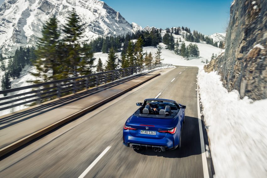 2022 BMW M4 Competition Convertible M xDrive - Rear Wallpaper 850x567 #23