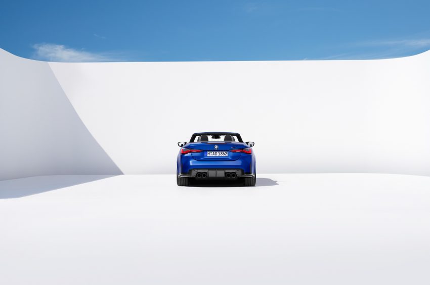 2022 BMW M4 Competition Convertible M xDrive - Rear Wallpaper 850x565 #50
