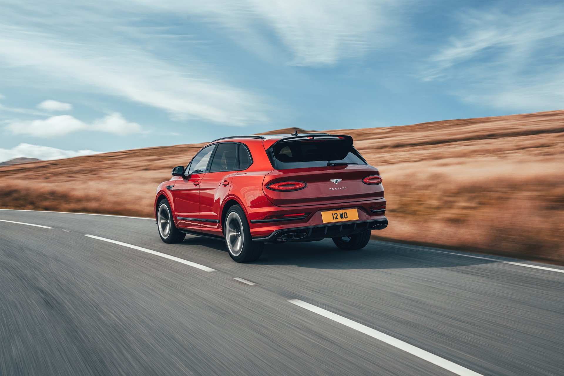 Download 2022 Bentley Bentayga S - Rear Three-Quarter HD Wallpaper 1920x1280 #8