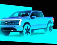 2022 Ford F-150 Lightning - Design Sketch Wallpaper 190x150