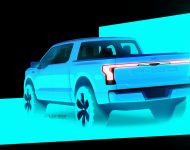 2022 Ford F-150 Lightning - Design Sketch Wallpaper 190x150