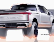 2022 Ford F-150 Lightning - Design Sketch Wallpaper 190x150