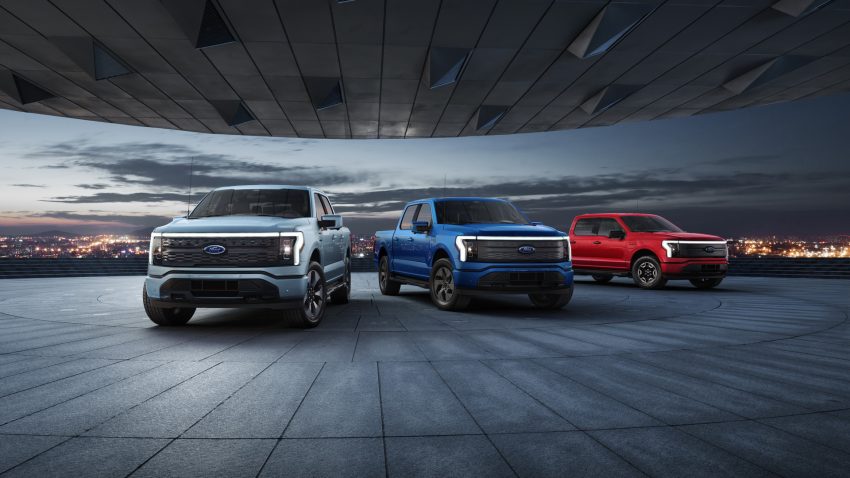 2022 Ford F-150 Lightning Wallpaper 850x478 #14
