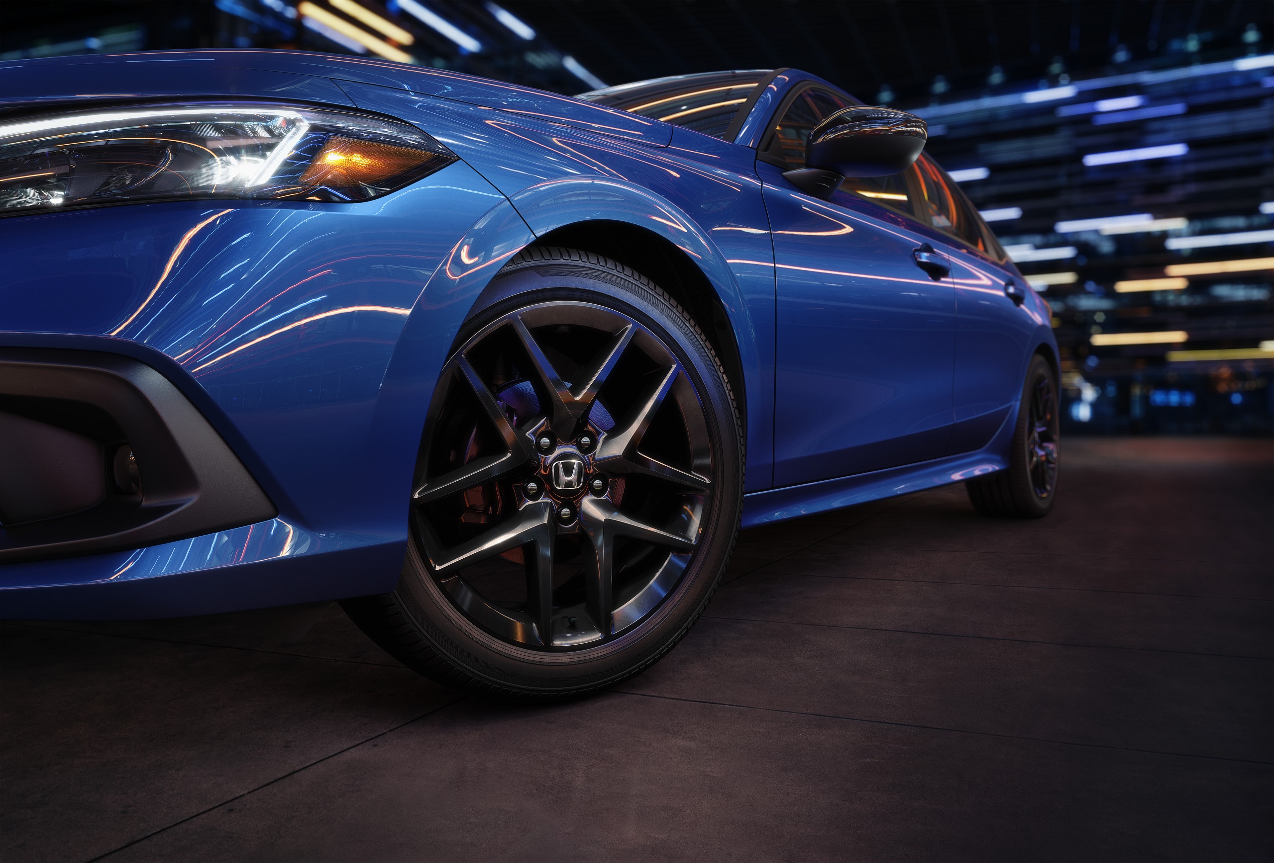 Download 2022 Honda Civic Sedan Sport - Detail HD Wallpaper 2560x1736 #13