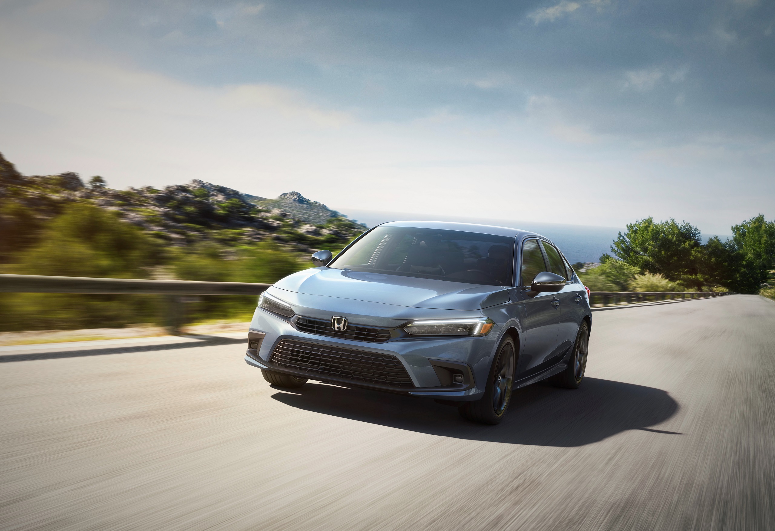 Download 2022 Honda Civic Sedan Sport - Front HD Wallpaper 2560x1754 #9