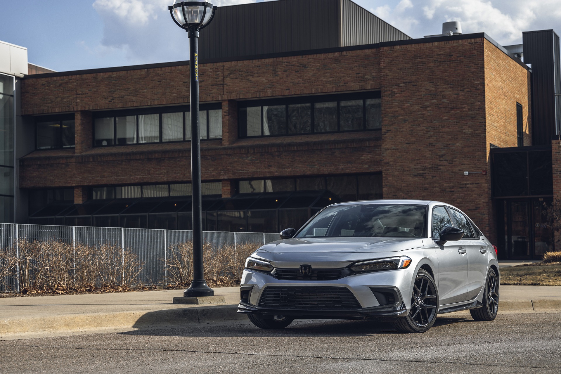 Download 2022 Honda Civic Sedan Sport - Front HD Wallpaper 1920x1280 #44