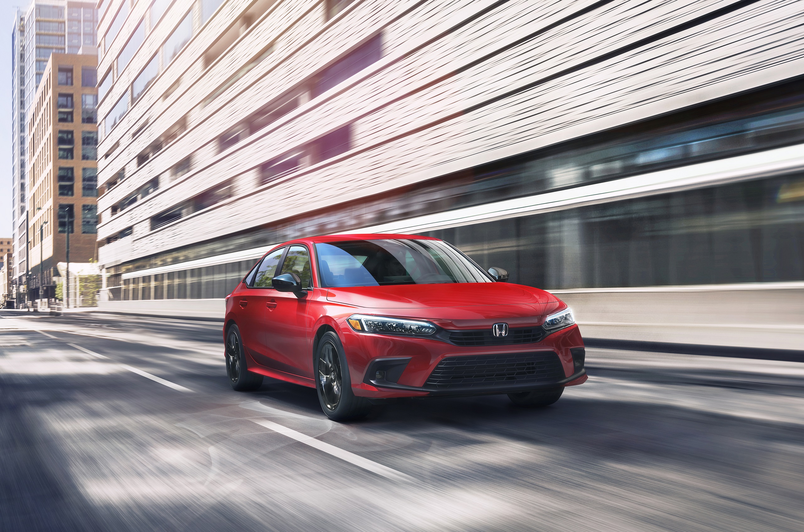 Download 2022 Honda Civic Sedan Sport - Front HD Wallpaper 2560x1693 #10