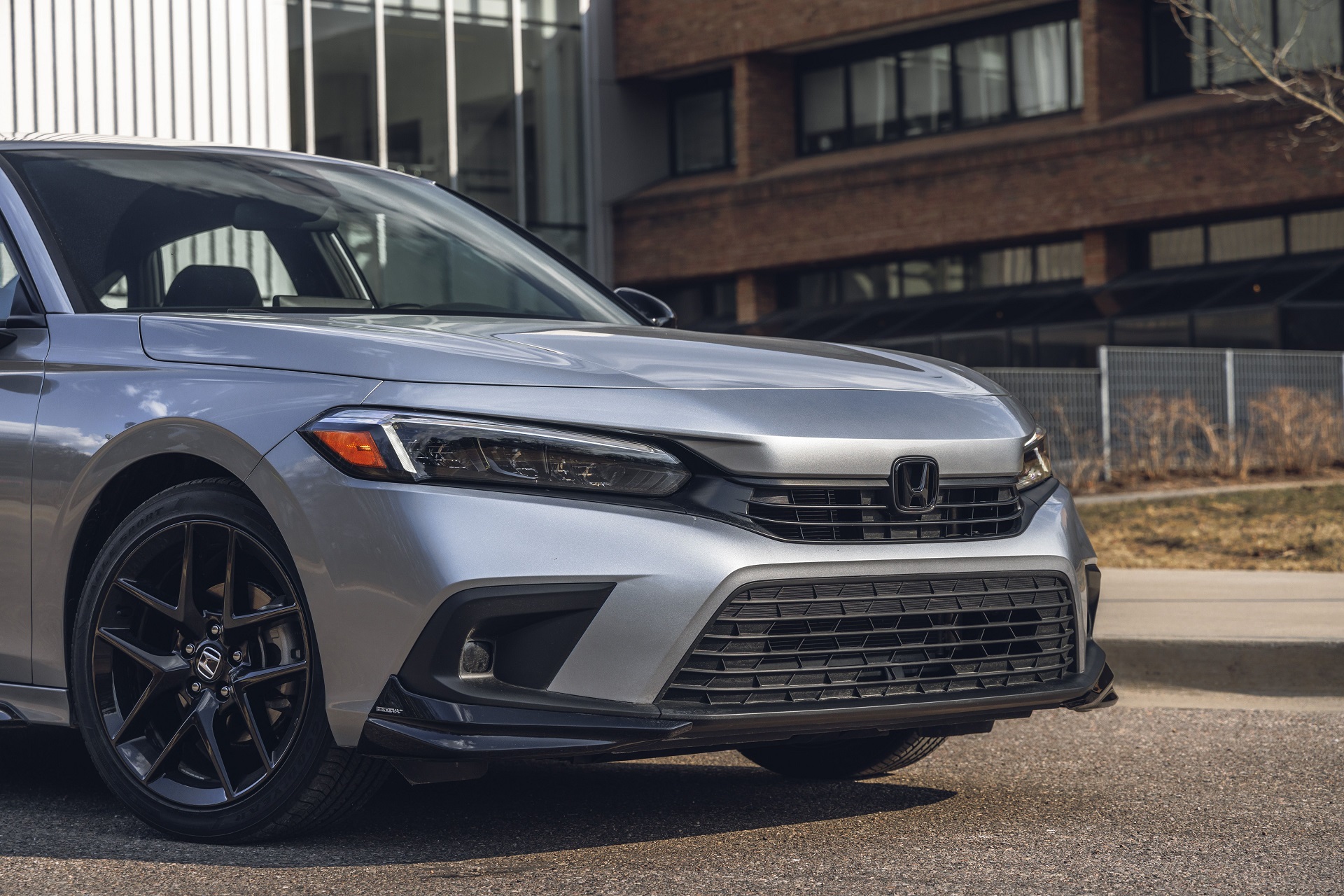 Download 2022 Honda Civic Sedan Sport - Front HD Wallpaper 1920x1280 #47
