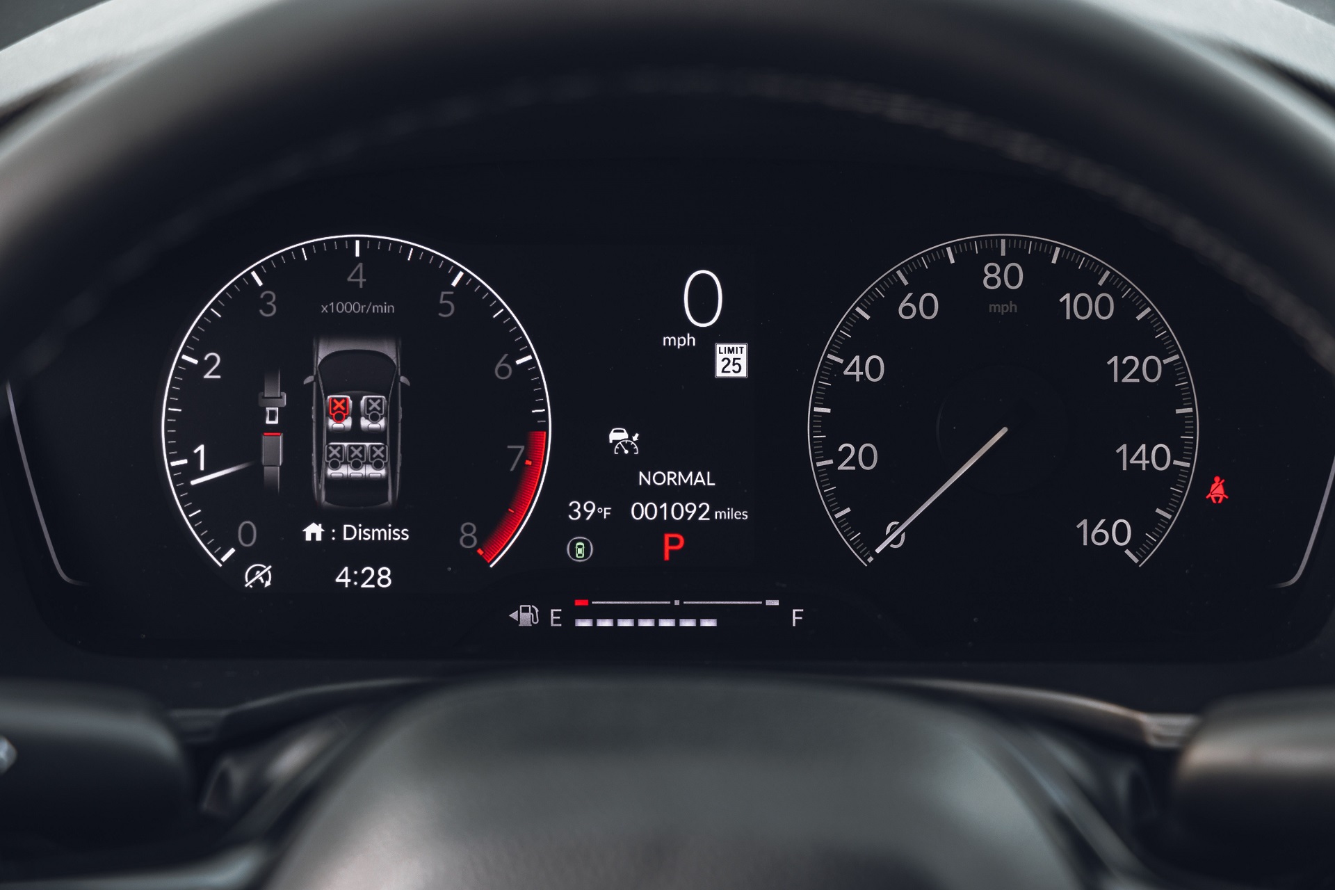 Download 2022 Honda Civic Sedan Sport - Instrument Cluster HD Wallpaper 1920x1280 #56