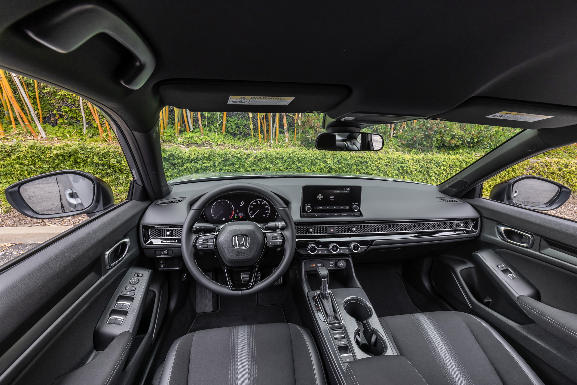 Download 2022 Honda Civic Sedan Sport - Interior, Cockpit HD Wallpaper 1920x1281 #20