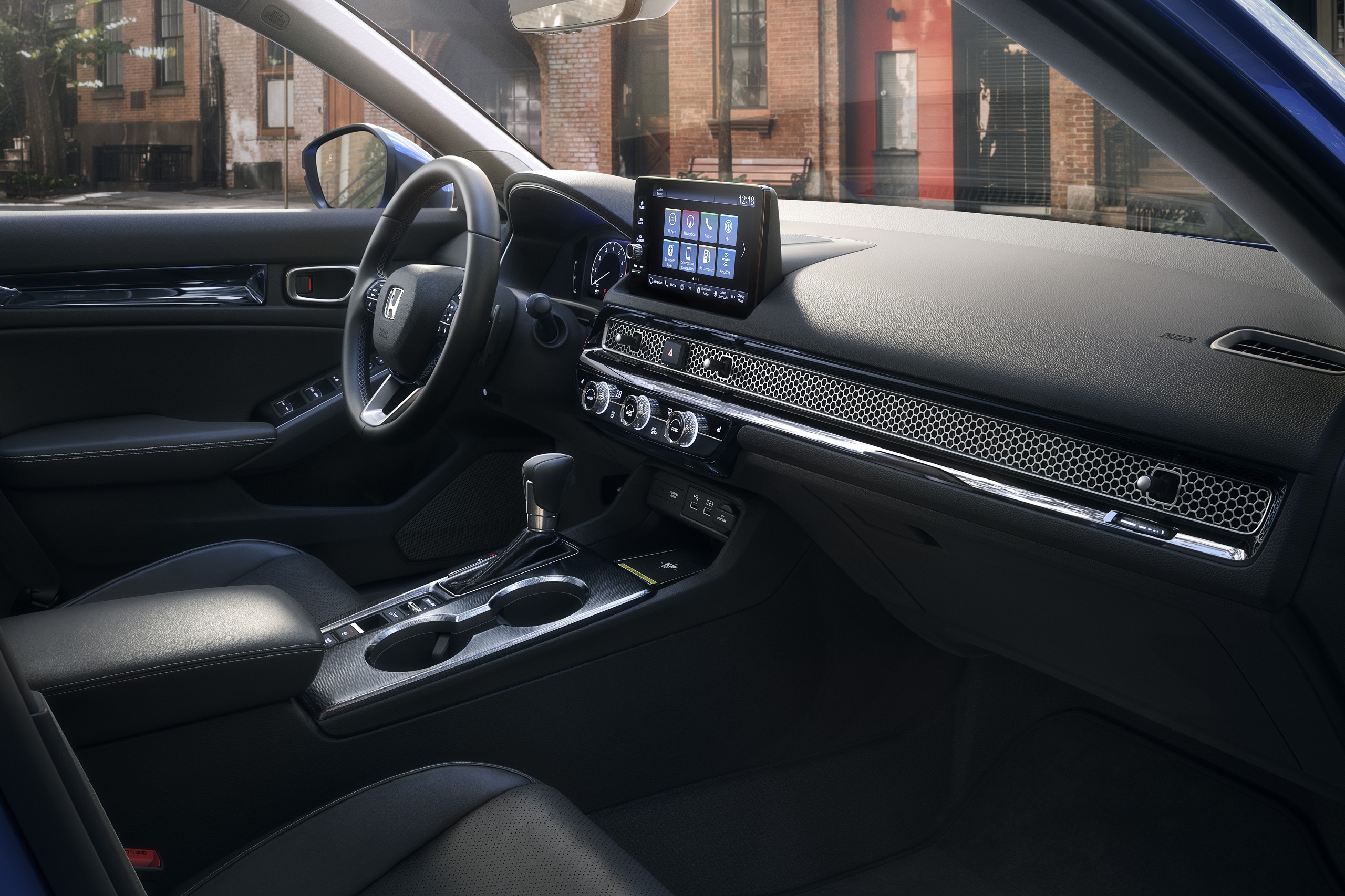 Download 2022 Honda Civic Sedan Sport - Interior, Cockpit HD Wallpaper 2560x1706 #16